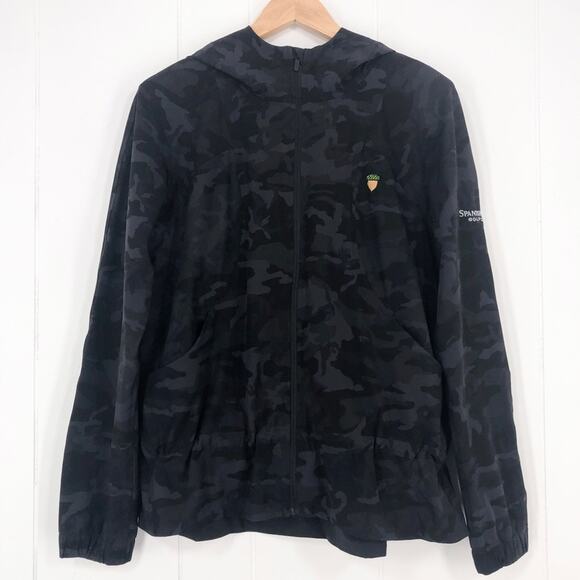 Lululemon Pack It Up Jacket Zip Up Size 10 Incognito Camo Multi Grey W4AVRS - Picture 1 of 15